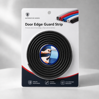 U-Channel Car Door Edge Guard Trim – 5M Anti-Scratch Protective Strip