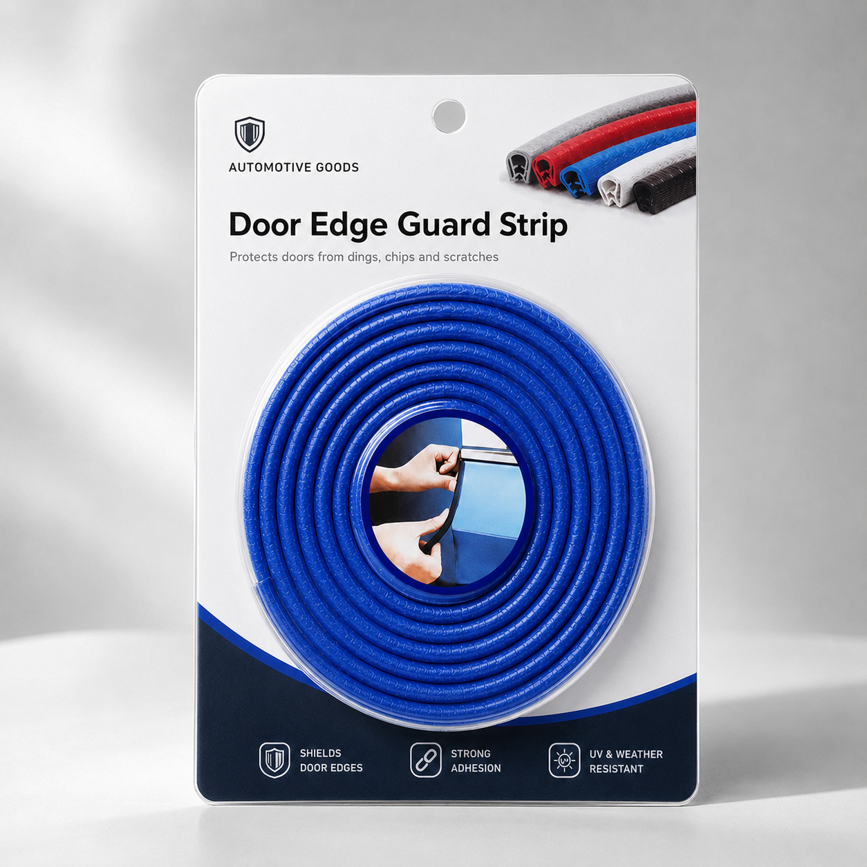 U-Channel Car Door Edge Guard Trim – 5M Anti-Scratch Protective Strip