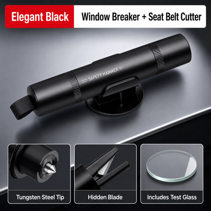 Emergency Car Safety Hammer with Seat Belt Cutter