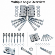 Truck Bed Mounting Hardware Bolt Kit for Ford Super Duty F-250 / F-350 / F-450