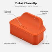 Universal OBD Port Dust Cover – Silicone Diagnostic Connector Protector