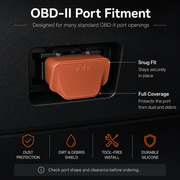 Universal OBD Port Dust Cover – Silicone Diagnostic Connector Protector