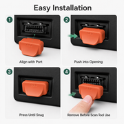 Universal OBD Port Dust Cover – Silicone Diagnostic Connector Protector