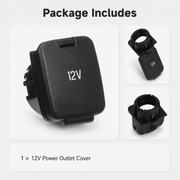 12V Power Outlet Cover for Ford F-150 2011–2017 – Socket Dust Cap