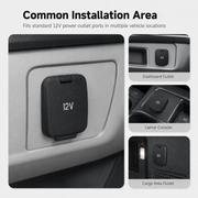 12V Power Outlet Cover for Ford F-150 2011–2017 – Socket Dust Cap