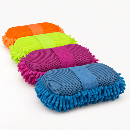 Chenille Microfiber Car Wash Mitt – Soft Scratch-Free Cleaning Glove