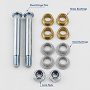 Steel Front Door Hinge Pin Bushing Repair Kit for Ford Lincoln Mercury