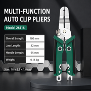 Multi-Function Automotive Hose Clamp & Clip Removal Pliers