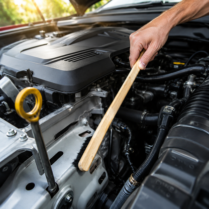 Long-Handle Car Detailing Brush – Wheel & Engine Cleaning Tool