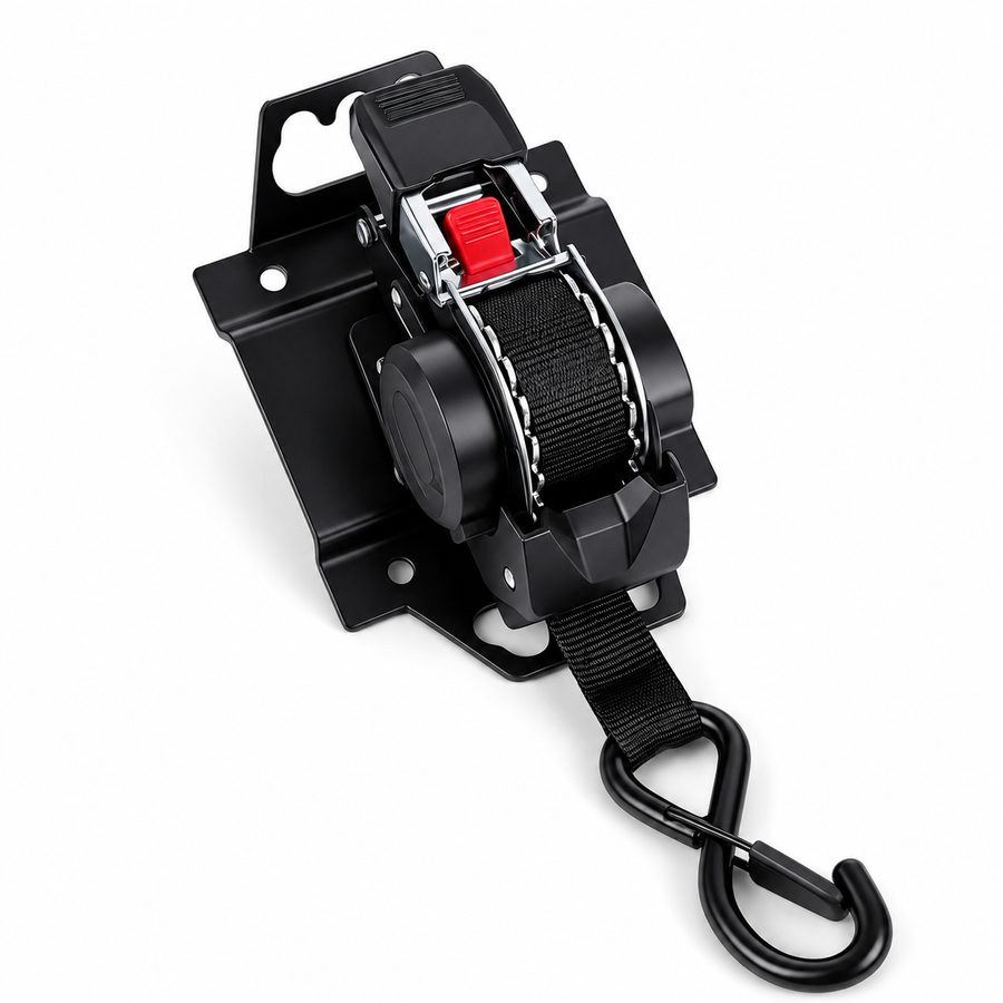 Retractable Ratchet Tie-Down System for Selected Ford F-150 Trucks – Single Unit