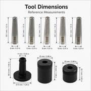 Fuel injector seal service application area reference