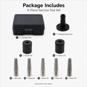 Basic use guide for fuel injector seal installation tool kit